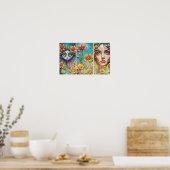 Lucys Magic Garden Poster (Küche)