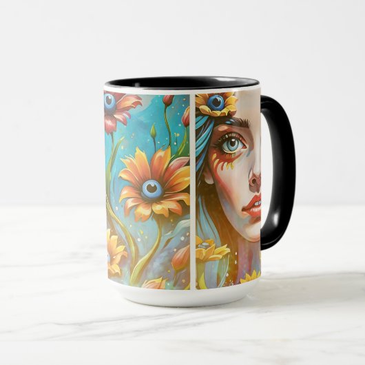 Lucy's Magic Garden Tasse (VorderseiteRechts)