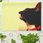 Lucy's Profil Geschirrtuch (Gefaltet)