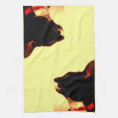 Lucy's Profil Geschirrtuch (Vertikal)