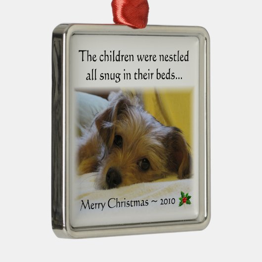 Lucys Weihnachtsverzierung 2010 Ornament Aus Metall (Rechts)