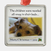 Lucys Weihnachtsverzierung 2010 Ornament Aus Metall (Vorne)