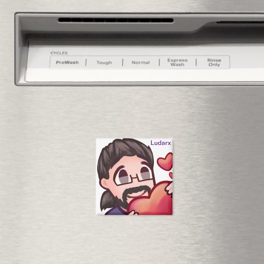 Ludarx | LIEBE | Magnetischer Magnet v2 (In Situ (Geschirrspüler))