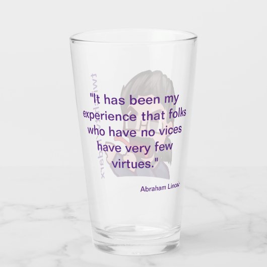 Ludarx | Ree | Besorg mir etwas zu trinken! Glas (Rückseite)