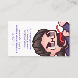 Ludarx | Visitenkarten | Packung mit 100 Visitenkarte