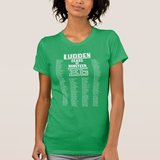 Ludden Klasse von neunzehn 86: Der T-Shirt (Vorderseite)