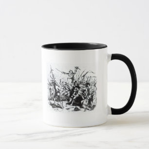 Luddite-Aufständischer, 1811-12 Tasse