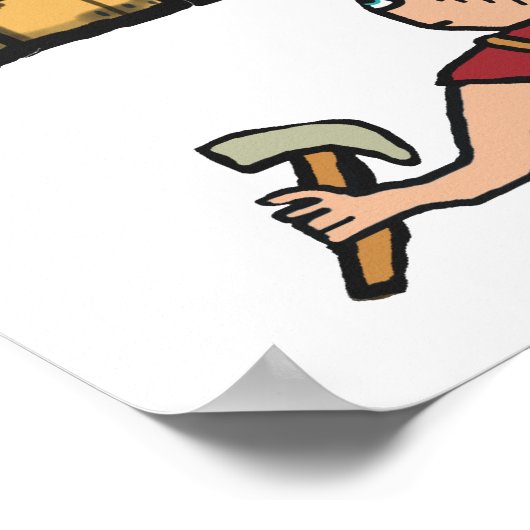 Luddite Poster (Ecke)