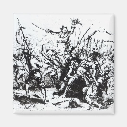 Luddite Rioters, 1811-12 Magnet (Vorne)