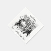 Ludditen - Sie hatten die richtige Idee Serviette (Ecke)