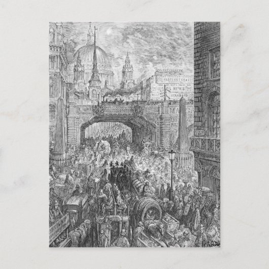 Ludgate Hill Postkarte (Vorderseite)