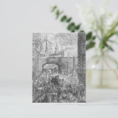 Ludgate Hill Postkarte (Stehend Vorderseite)