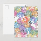 Ludhiana India City Map Postkarte (Vorne/Hinten)