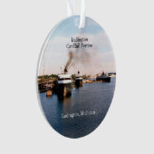 Ludington Car/Rail Ferries Acrylschmuck Ornament (Vorderseite)
