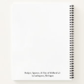 Ludington Car/Rail Ferries Notebook Notizblock (Rückseite)