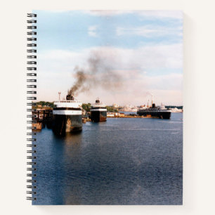 Ludington Car/Rail Ferries Notebook Notizblock