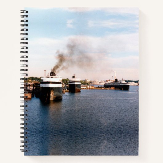 Ludington Car/Rail Ferries Notebook Notizblock (Vorderseite)