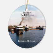 Ludington Car/Rail Ferries Ornament (Links)
