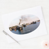 Ludington Ferries Aufkleber (Umschlag)