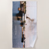 Ludington Ferries Badtuch Strandtuch (Vorderseite)