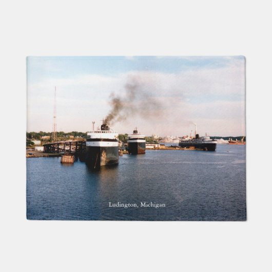 Ludington Ferries Doormat Fußmatte (Vorderseite)