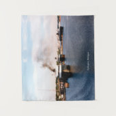 Ludington Ferries Wandteppiche (Vorderseite)