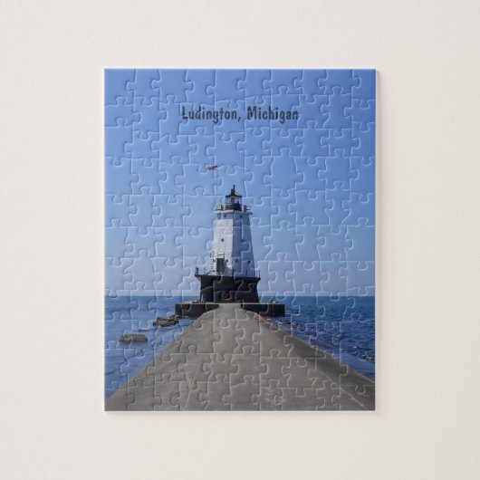 Ludington Leuchtturm Puzzle (Vertikal)
