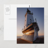 Ludington Lighthouse Postkarte (Vorne/Hinten)