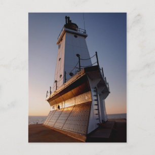 Ludington Lighthouse Postkarte
