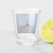 Ludington Lighthouse Schnapsglas (Rückseite)