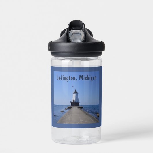 Ludington Lighthouse Trinkflasche (Vorne)