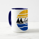 Ludington Michigan 2 Tasse (Vorderseite Links)