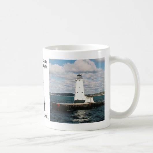 Ludington Nordwellenbrecher-Licht-Tasse Kaffeetasse (Rechts)