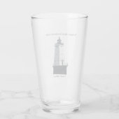 Ludington North Breakwater Light Glas (Rückseite)
