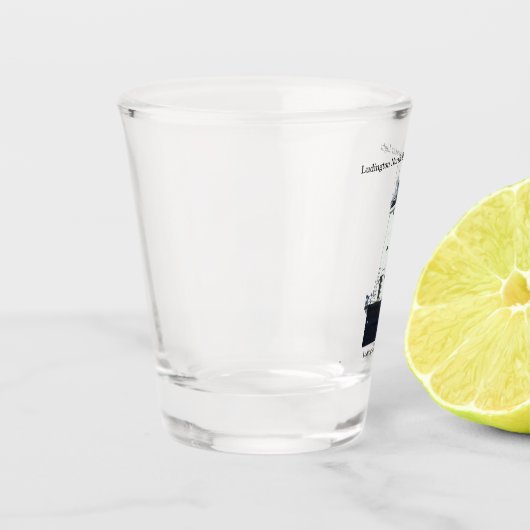 Ludington North Breakwater Light Shot Glas (Links)