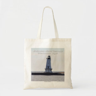 Ludington Pierhead Licht - Budget-Taschen-Tasche Tragetasche
