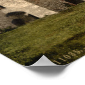 Ludlow Castle I, Shropshire, England Poster (Ecke)