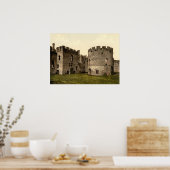 Ludlow Castle I, Shropshire, England Poster (Küche)