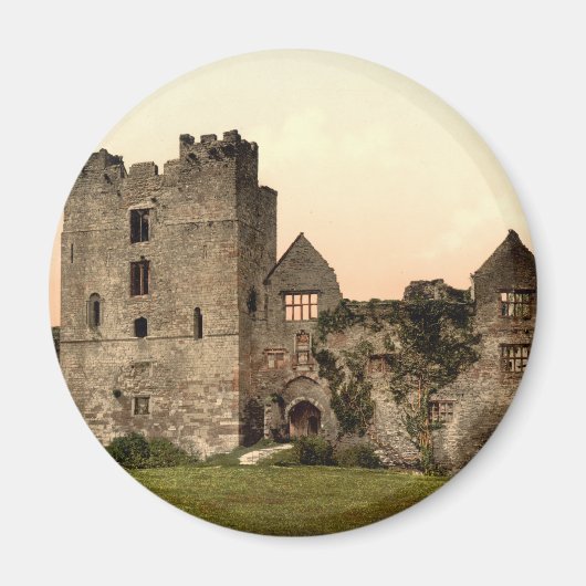 Ludlow Castle II, Shropshire, England Magnet (Vorne)