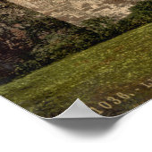 Ludlow Castle II, Shropshire, England Poster (Ecke)