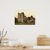 Ludlow Castle II, Shropshire, England Poster (Küche)