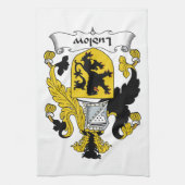 Ludlow Familienwappen Geschirrtuch (Vertikal)