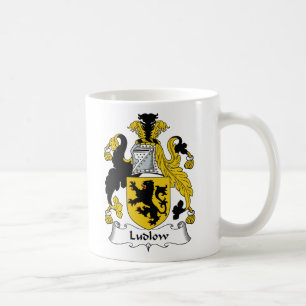 Ludlow Familienwappen Kaffeetasse