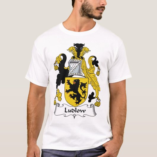 Ludlow Familienwappen T-Shirt (Vorderseite)