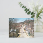 Ludlow, Vermont- Depot Street Postkarte (Stehend Vorderseite)