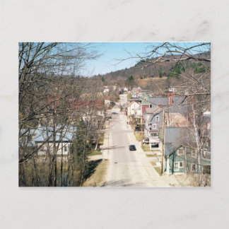 Ludlow, Vermont- Depot Street Postkarte