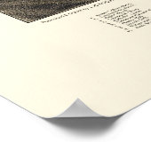 Ludlow, VT Panorama Karte - 1885 Poster (Ecke)