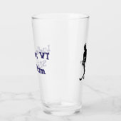 Ludlow, VT Ski Bum (Green Mountain Vermont Skiing) Glas (Rechts)