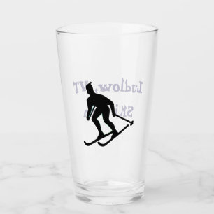 Ludlow, VT Ski Bum (Green Mountain Vermont Skiing) Glas