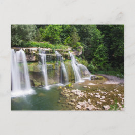Ludlowville Falls, Lansing, New York Postkarte